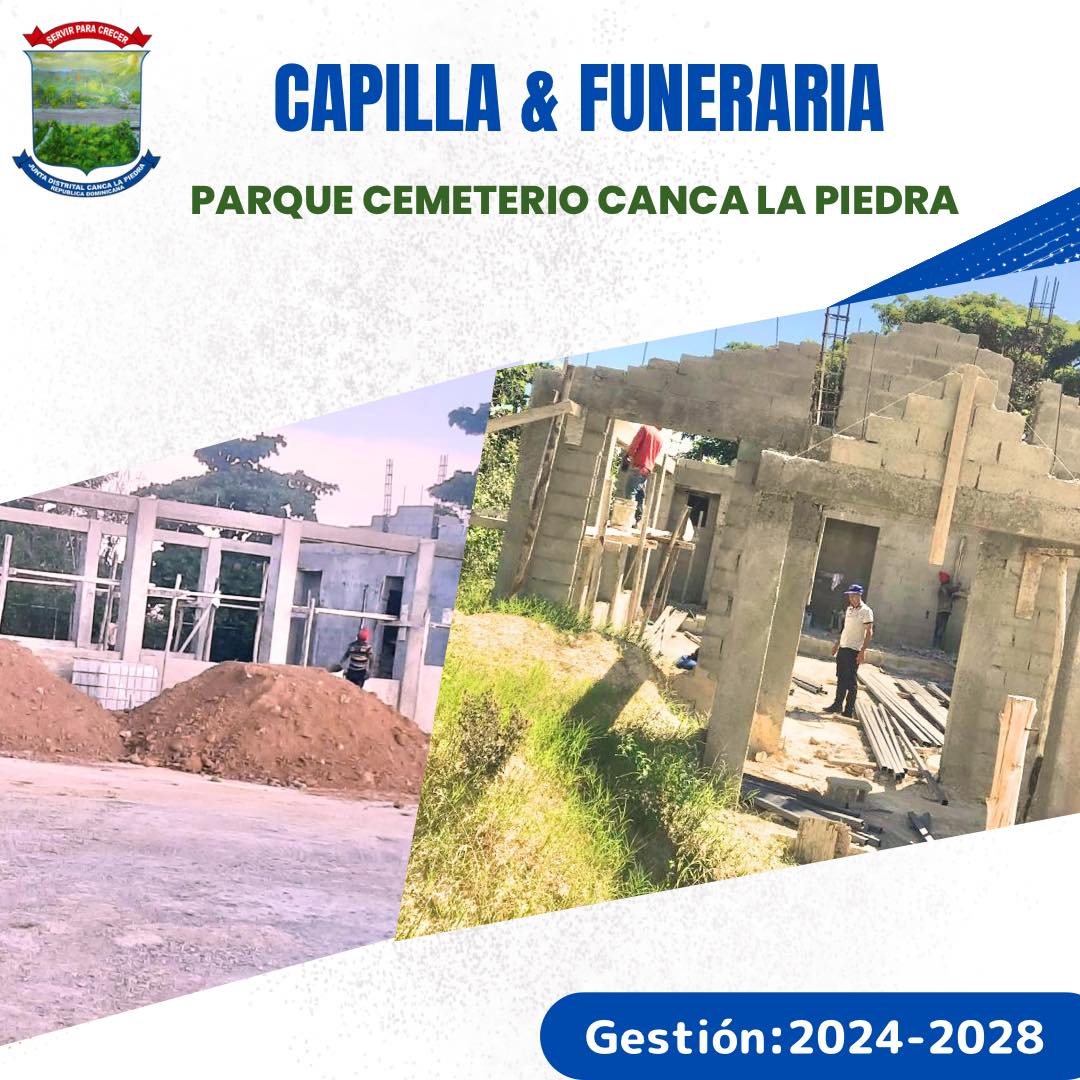 Avanzan los Trabajos en la Construcción de la Capilla y Funeraria en el Parque Cementerio de Canca la Piedra